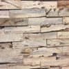 bois recyclé mur 3D